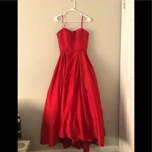 Red Ball Gown